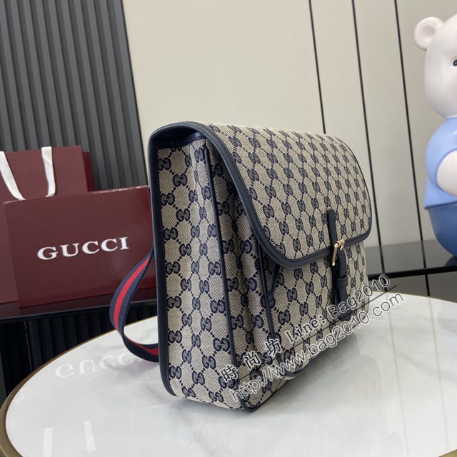 Gucci專櫃古馳2025早春兒童系列郵差包肩背包 jh2650型號：793823